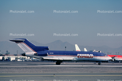 N117FE, Boeing 727-25C, Federal Express, JT8D-7B s3, JT8D, Cassy, 727-200 series
