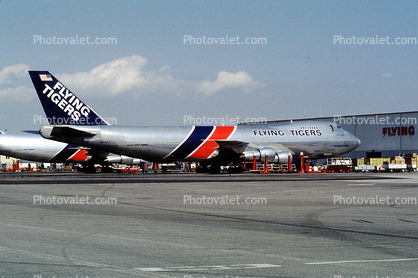 N816FT, Flying Tiger Line, Boeing 747-245SF, 747-200 series, 747-200F