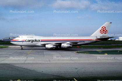 LX-DCV, Cargolux, Boeing 747-4B5F SCD, PW4056, PW4000