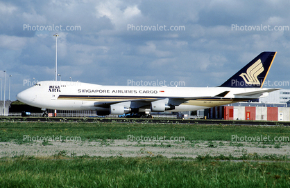 9V-SFL, Boeing 747-412F, Mega Ark, Singapore Airlines Cargo