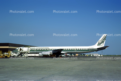 N811EV, Evergreen International, Douglas DC-8-63CF, logistics