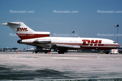 N701DH, Boeing 727, DHL