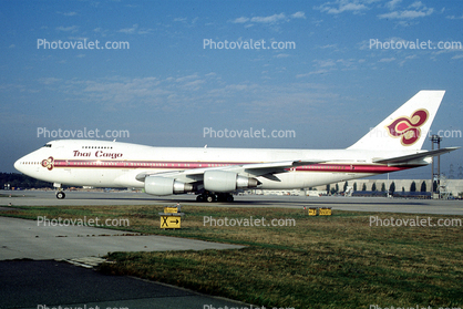 N522MC, Thai Cargo, Boeing 747-2D7B, 747-200 series, 747-200F