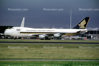 9V-SFE, Boeing 747-412F, Mega Ark, Singapore Airlines Cargo, PW4056, PW4000, 747-400 series, 747-400F