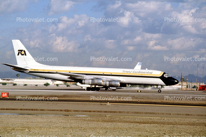 N804IU, Douglas DC-8F-54, Trans Continental, JT3D-3&3B, JT3D