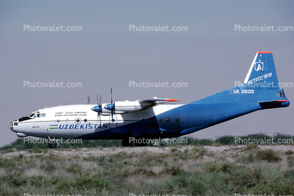 UK06105, Uzbekistan, Joint Stock Company - Radio Electronic Plant, Antonov An-12B