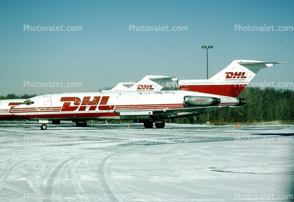 N705DH, Boeing 727-22C, DHL, 727-200 series