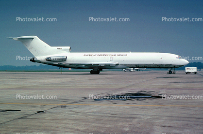 N6832, Boeing 727-223, American International Airways, JT8D-7B s3, JT8D, 727-200 series