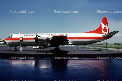 C-GNWD, Lockheed L-188CF Electra, Northwest Territorial Airways, Canada, Canadian