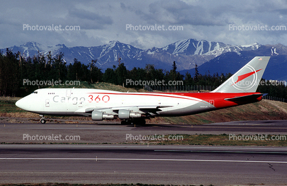 N301JD, Boeing 747-3B5F, Cargo 360, 747-300 series,  747-300F, milestone of flight