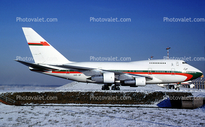 A4O-SP, 747SP, Boeing 747SP-27, Oman Government, JT9D-7A, JT9D