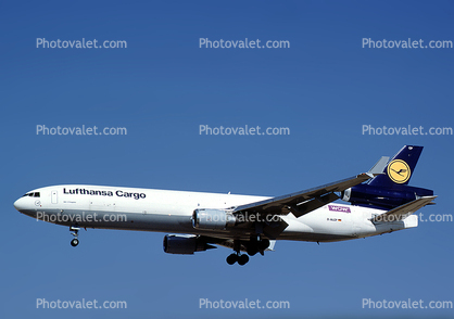D-ALCP, Lufthansa Cargo, McDonnell Douglas, MD-11F, CF6-80C2D1F, CF6