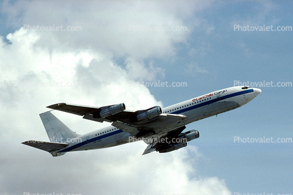CC-CDI, Lan Chile, 	Boeing 707-323C, JT3D-3B s2, JT3D, milestone of flight