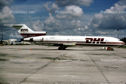N727DH, DHL, Airways Boeing 727-228(F), 727-200 series