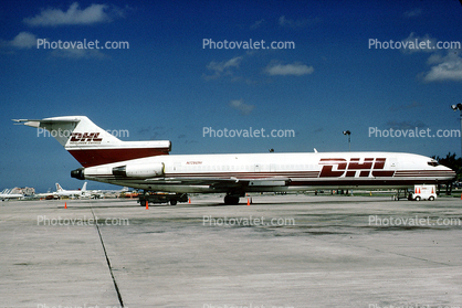N726DH, DHL, Boeing 727-228F, JT8D-7B s3, JT8D, 727-200 series