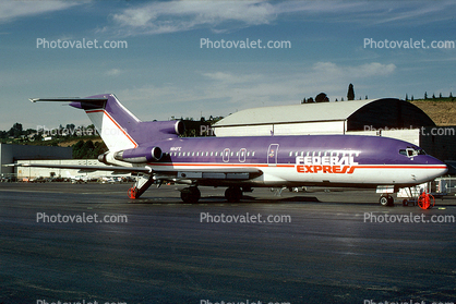 N114FE, Fed Ex, Federal Express, Boeing 727