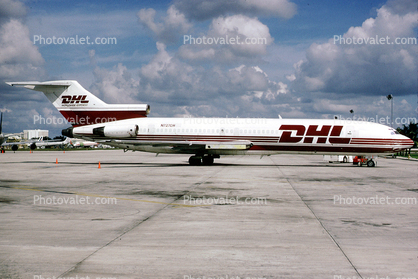 N727DH, BOEING 727-25C, JT8D, DHL, JT8D-1, 727-200 series