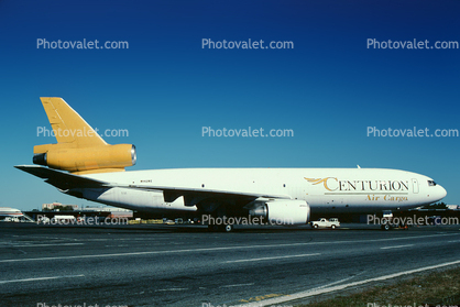 N142WE, McDonnell Douglas DC-10-40F, Centurion Air Cargo, JT9D-59A, JT9D