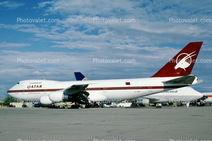 A7-ABK, Boeing 747-SR81, CF6-45A, CF6