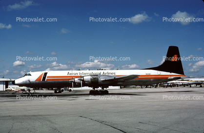 N121AE, Aeron International Airlines, Canadair CL-44D4-2 