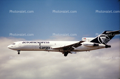 N909PG, Boeing 727-2K5F, aeromexpress cargo, 727-200 series