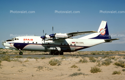 RA-11415, Antonov An-12, SPAIR Air Transport Corporation 