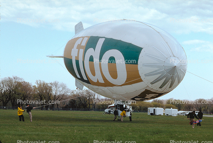 N606LG, Fido, Helium Airship, American Blimp Lightship A-60, 17 May 1997