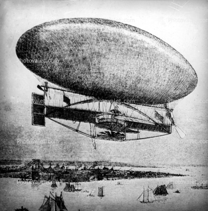 1900's, Hydrogen Balloon, milestone of flight
