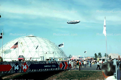     Good Year Blimp, Geodesic Dome, May 1972 