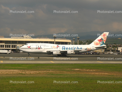 JA8187, Boeing 747-346SR JALways, Reso'cha, Resocha, 747-300 series, JT9D-7R4G2, JT9D