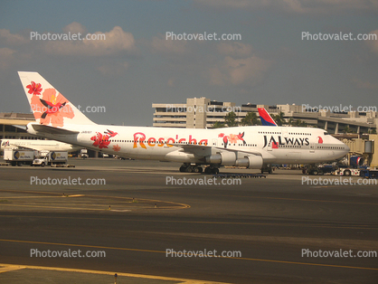 JALways, Resocha, 747-300 series, JA8187, Boeing 747-346SR