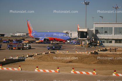 N320SW, Boeing 737-3H4, Southwest Airlines SWA, Dallas Love Field, Texas, 737-300 series