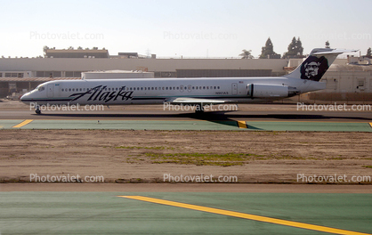 N961AS, Douglas MD-83, Alaska Airlines ASA, San Diego, Lindbergh Field