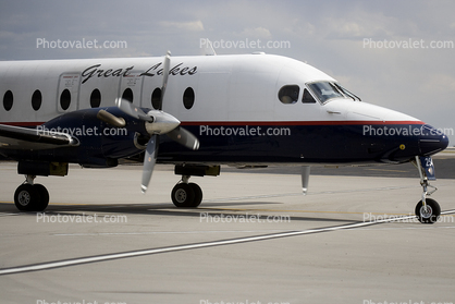 N254GL, Great Lakes Airlines, Raytheon 1900D, PT6A
