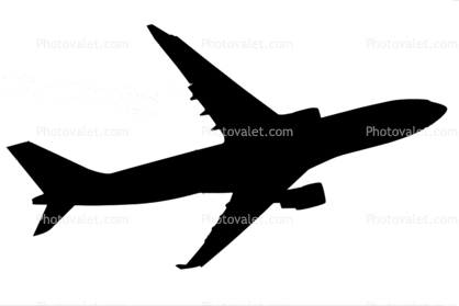 Airbus A330 silhouette, Northwest Airlines NWA, logo, shape