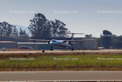 N404QX, Bombardier DHC-8-402Q, Horizon Air, Charles Schulz Sonoma County Airport (STS), Q400, PW150A
