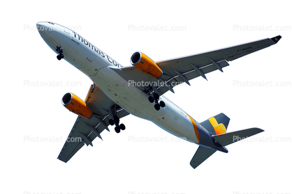 G-MDBD, Airbus 330-243 photo-object, cut-out, Thomas Cook UK