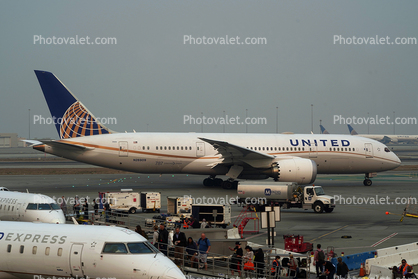 N26909, Boeing 787-8, United Airlines, GEnx-1B