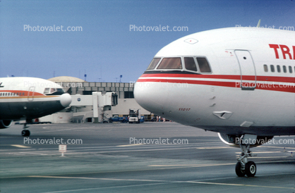 N15017, Trans World Airlines, TWA, Lockheed L-1011-1, National Airlines, August 2 1980, 1980s, RB211