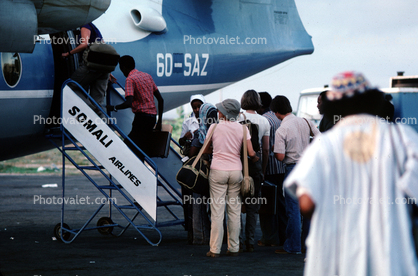6O-SAZ, Somali Airlines, Fokker F.27-600RF Friendship