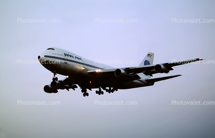 N734PA, Boeing 747-121, Pan American, Clipper Champion of the Seas, JTD-7A, JTD