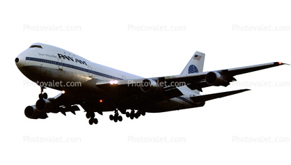 N734PA, Boeing 747-121, Pan American, Clipper Champion of the Seas, photo-object, object, cut-out, cutout