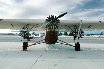N9615, Trans World Airlines TWA, Ford 5-AT-B, Trimotor, 1981, 1980s