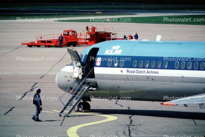 PH-DNR, Douglas DC-9-33RC, KLM Airlines, Airstair, JT8D-9 s3, named Stockholm, JT8D
