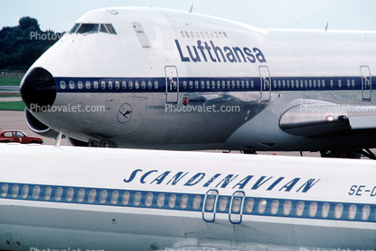 D-ABYK, Boeing 747-230B, 747-200 series, Lufthansa, CF6-50E2, CF6, Rheinland-Pfalz, OH-LYV, Finnair Douglas DC-9-51