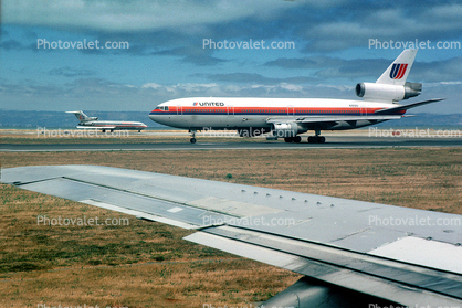 N1812U, United Airlines UAL, Douglas DC-10-10, CF6-6D, CF6, August 3 1982