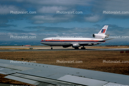 N1812U, United Airlines UAL, Douglas DC-10-10, CF6-6D, CF6, August 3 1982