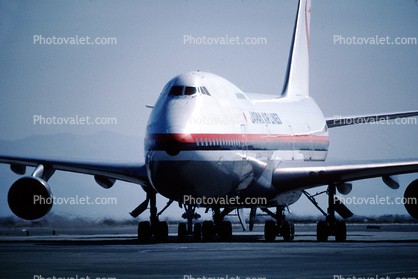 Boeing 747-200, San Francisco International Airport (SFO), Japan Airlines JAL