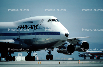 N539PA, Boeing 747SP-21, SFO, Pan American Airways PAA, Clipper Black Hawk, 747SP