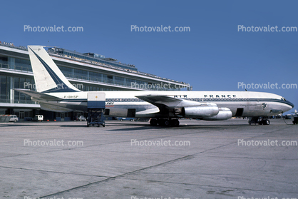 F-BHSP, Boeing 707-328B, Air France AFR, Orly Airport, JT4A, Sept 17 1961, 1960s